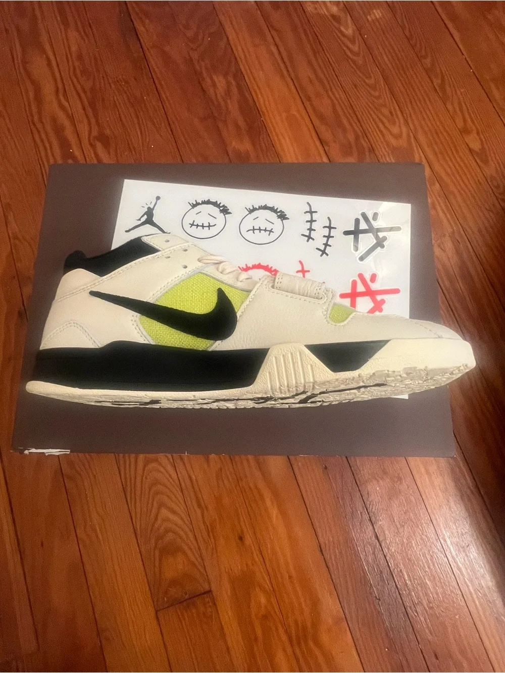 Travis Scott x Jordan Jumpman Jack TR “Bright Cactus” - Size 11.5